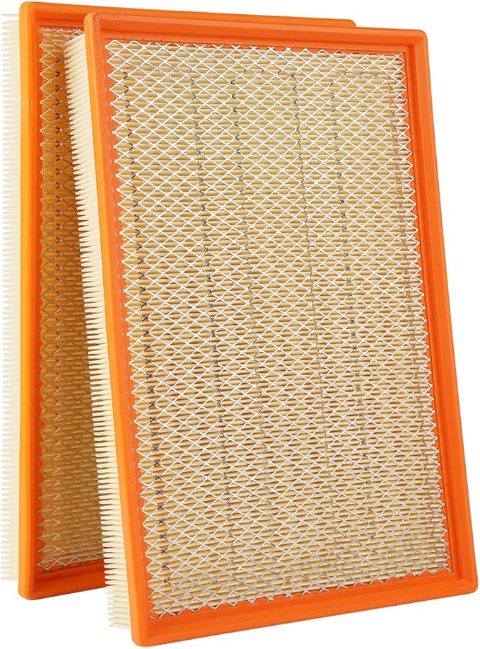 Cartist 2PCS Engine Air Filter, GAF041 (CA9401) Air Filter Replace for Ram1500 (2002-2021), Ram 2500 (2003-2019), Ram 3500 (2002-2019) Automotive Engine Filter