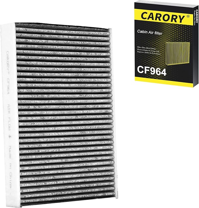 Cabin Air Filter w/Activated Carbon for Toyota Tundra (2022-2025), Tacoma (2024-2025), Sequoia (2023-2025), Lexus LX600(2024-2025), GX550(2024-2025) and More, OE# 87139-60030, CF12964