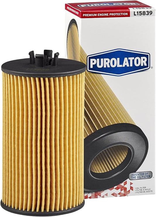 Purolator L15839 Premium Engine Protection Cartridge Oil Filter Compatible With Chevrolet Cruze, Chevrolet Trax, Chevrolet Colorado, Chevrolet Sonic, Buick Encore and GMC Canyon