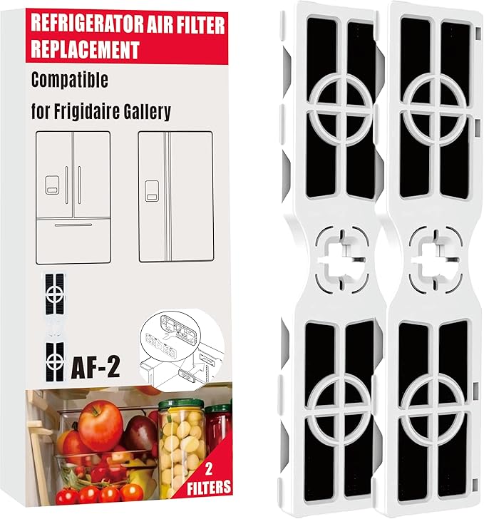FRGPAAF2 Air Filters Compatible for Frigidaire Gallery Air Filter Replacement Frgpaaf2 Air Filter Raf-2 Af-2 Air Filter Replacement Raf-2 Pure Air Af2 Af-2 Air Filter for Frigidaire (2)