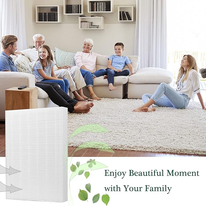 Replacement Filter for Coway AP1512HH AP-1512HH-FP, 3304899 Filter with 6 Pack Carbon Pre-filters