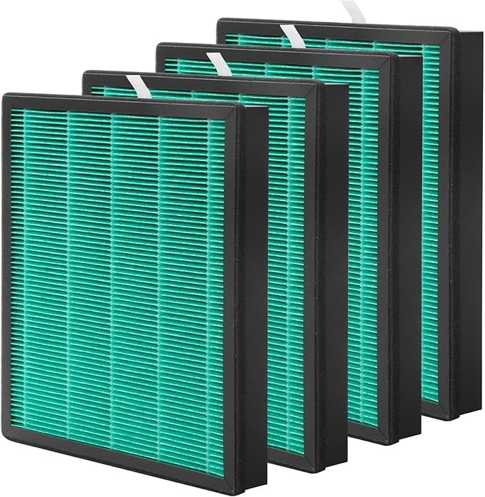 300 Replacement Filter Compatible with Coway AIRMEGA Max 2 300 / 300S Air Cleaner Purifier AP-1515H, 2 Stages Filtration of H13 True HEPA and Activated Carbon Filter, Part # ‎AP-1515-FP