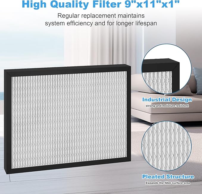 14 x 17.5 x 1.75 MERV 13 Replacement Dehumidifier Filter for DR90 & DR120 Dehumidifier Santa Fe Advance90 Advance100 Advance120, 2 Pack