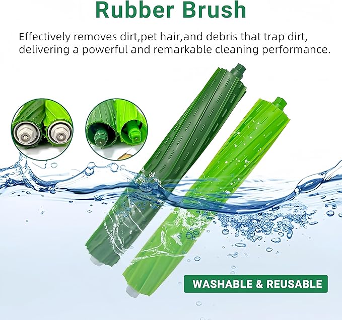 Roomba Max 705 504 Vac Plus Replacement Parts Accessories kit for iRobot Roomba Vacuum Cleaner,Replacement Parts with 6 Dust Bags, 4 Filters, 4 Side Brush, 2 Main Brushes, 1 Cleaning Tool