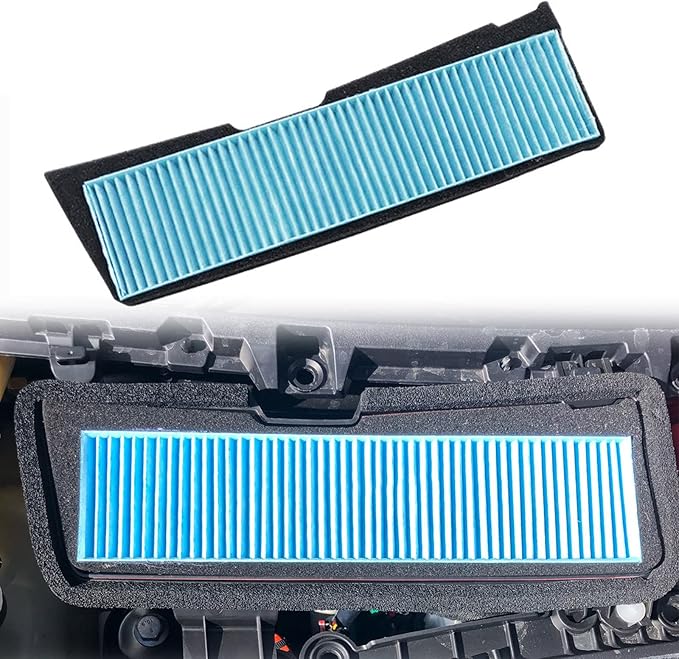2021 2022 2023 2024 2025 Tesla Model 3 Air Intake Filter Air Conditioning Inlet Vent Filter Element Cotton Accessories