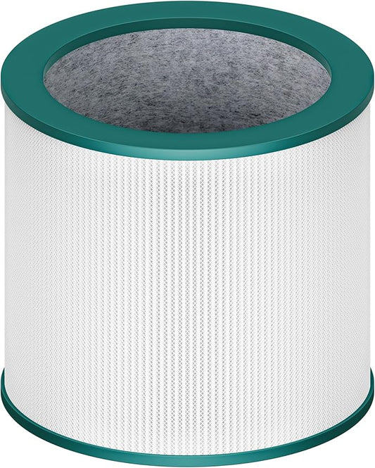 TP01 Filter Replacement for Dyson Tower Purifier Pure Cool Link TP01, TP02, TP03, AM11, BP01, Funmit 360° Combi Activated Carbon Filter, Compared to Part 968126-03