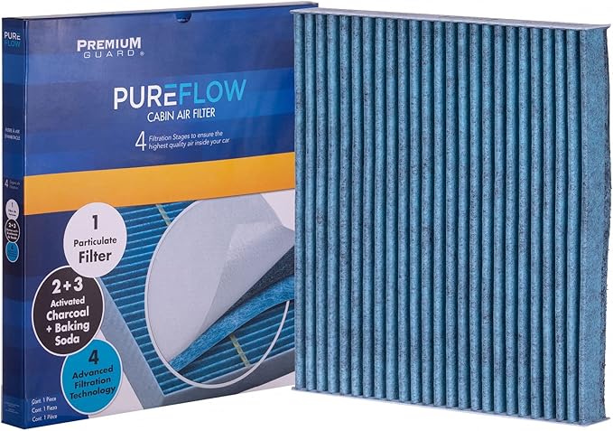 PureFlow Cabin Air Filter PC4579X | Fits 2016-2024 Ram 1500, 2016-2025 2500, 3500, 2019-2024 1500 Classic, 2011-2024 5500, 4500, 4000, 2023-2025 Jeep Wagoneer L, Grand Wagoneer L