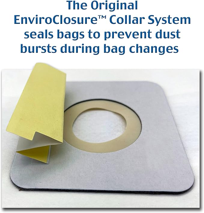 EnviroCare Replacement HEPA Filtration Vacuum Cleaner Dust Bags made to fit Riccar Vibrance Type A R-Series, 2000, 4000, Simplicity 5000, 6000 6 Pack