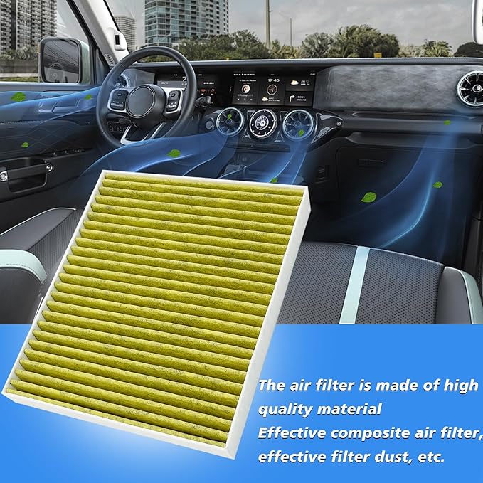 Cabin and Engine Air Filter Fits for 2024-2025 Trax, 2021-2025 Trailblazer, 2020-2025 Encore GX, Fits CF11966, CA12814, 42712666,JM966,JM2666