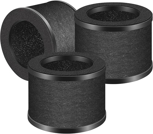 3 Pack TZ-K1 Replacement Filters Compatible with ToLife TZ-K1 and with FreAire & AROEVE MK01 MK06 MG01JH, 3-Stage Filtration H13 True HEPA Filters