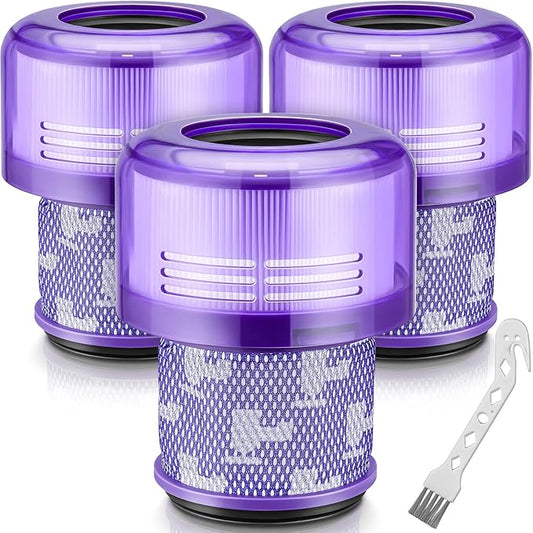 3 Pack HEPA Filter Replacement for Dyson V11 Outsize, V11 Outsize Origin, Outsize, Outsize Plus, Outsize+, Outsize Absolute+, Absolute Extra, SV16,SV29 Vacuum Cleaner,Compare to Part 970422-01