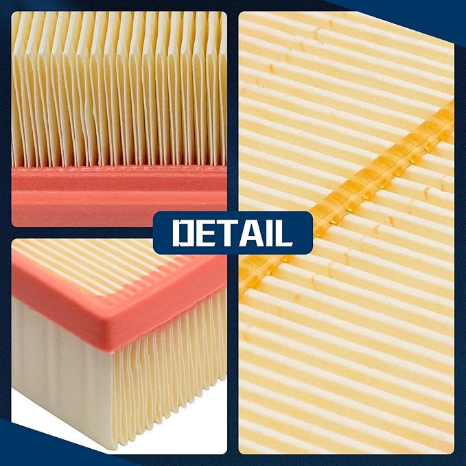 C 3698/3-2 Engine Air Filter for Mercedes-Benz C300 E320 E350 S550 GLK350 GL450 ML350 CLK350 R350 and More 1120940604