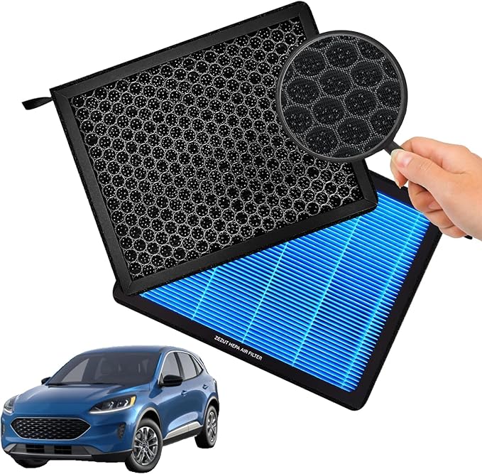 Cabin Air Filter, for Ford Bronco Sport (21-25), Escape (20-25), Explorer (20-26), Maverick & Lincoln Aviator (20-25), Corsair (CF12772)