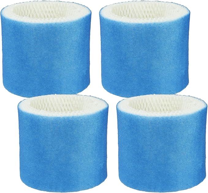 Lemige 4 Pack Upgraded HC888 Series Filters C Compatible with HC-888, HC-888N, HC-888, HC-888N, HCM-890, HEV-320 Series, for Duracraft DCM-200, DH-890, for Walgreens Cool Mist Humidifiers 890-wgn