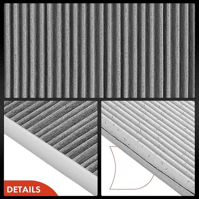 A-Premium Cabin Air Filter with Activated Carbon Compatible with Nissan Versa 2014-2019, NV200 2018-2021 & Chevrolet City Express 2018