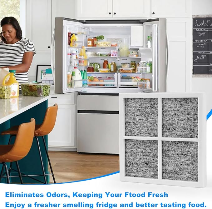 Refrigerator Air Filter LT120F FOR LG Refrigerator Air Filter Replacement ADQ73214404 ADQ73214402 ADQ73214403 Kenmore Elite 46-9918 469918 9918-4 Pack