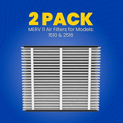 AprilAire 510 Replacement Filter for AprilAire Whole House Air Purifiers - MERV 11, Clean Air & Dust, 31x28x4 Air Filter (Pack of 2)