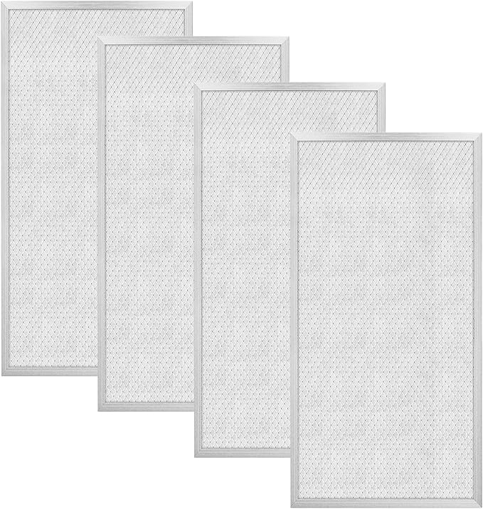MERV-8 HD55 Replacement Filter for AlorAir Basement Dehumidifier Sentinel HD55, HD55S, HDi65, HDi65S | 4-Pack High-Efficiency Filters for Cleaner