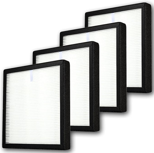 Westinghouse True HEPA H13 Filter Replacement Compatible with 1701 and 1702 Model Air Purifiers (Set of 4)