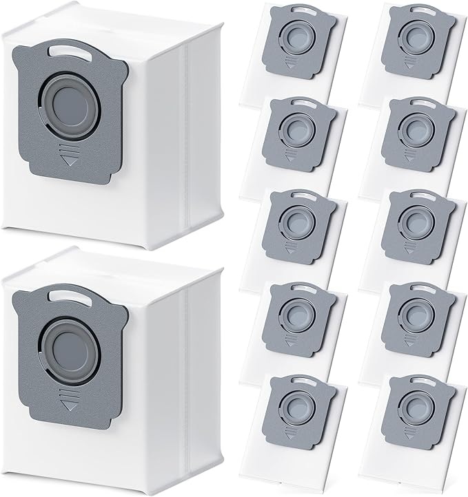24 Pack Vacuum Bags Replacement for iRobot Roomba Vacuum Bags i7, i7+, i3, i3+, i1+, i4, i4+, i6, i6+,j6,j7,j7+,i8,i8+,s9,s9+,104 105 405 504 505 507 Clean Base Automatic Dirt Disposal Bags