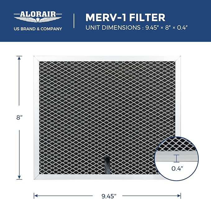 ALORAIR MERV-1 Filter for Sentinel HD35P, Sentinel HS35, Crawlspace Dehumidifiers,1 Pack