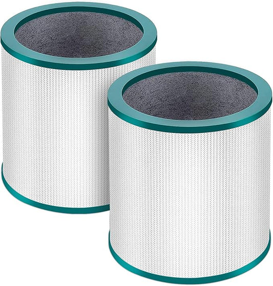 2 Pack TP01 HEPA Replacement Filter Compatible with Dyson Tower Purifier Pure Cool Link TP01, TP02, TP03, AM11, BP01 Models, Compare to Part 968126-03, Replacement Air Purifier Filter