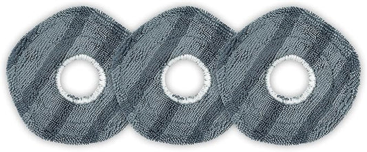 FILTERIST (3 Pack) X10 Pro Omni Replacement Mop Pads Compatible with Eufy X10 Pro Omni Robot Vacuum Cleaner, Washable Replacement Mop Cloths, Mop Pad Accessories Kit, Premium Microfiber