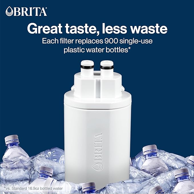 Brita HUB™ Filter Replacement, Water Filter for Instant Powerful Countertop Water Filtration System