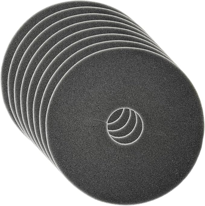 Good Pet Stuff Replacement Carbon Odor Control Filters for Hidden Litter Box Planter, Original Round Shape, Easy to Install, Odorless, Absorbs Smells, Sunlight Activated Charcoal Infused, 8 Pack