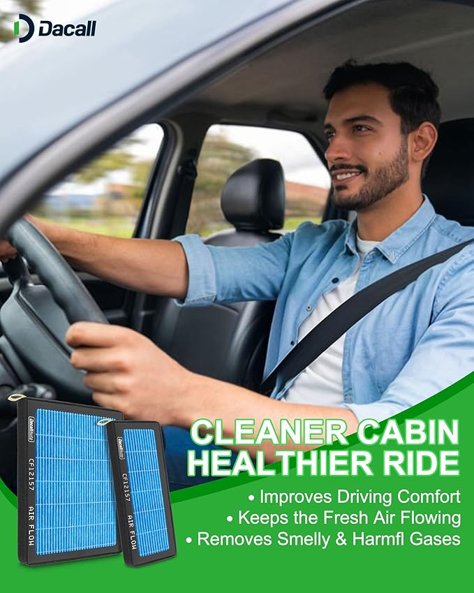 CF12157 Activated Carbon Beads Cabin Air Filter fit for Toyota Camry/Corolla/Highlander/Prius/ Rav4/Sienna, for Lexus ES350/ RX350, for Mazda, for Subaru