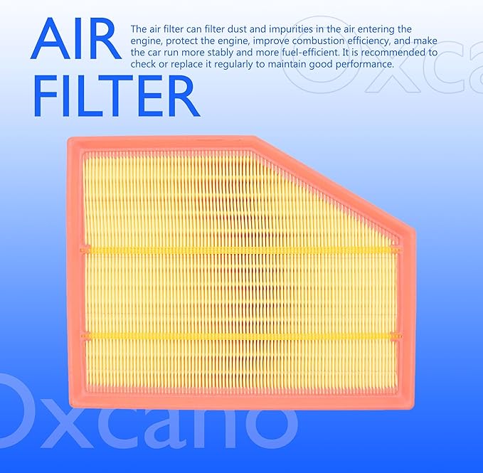 CA10022 Engine Air Filter Compatible with BMW 525i 2004 2005 2006 2007, 525xi 2006-2007, 528i 2008-2011, 528xi 2008, 530i 2005-2007, 530xi 2006-2007, 545i 2004, Z4 2007-2008