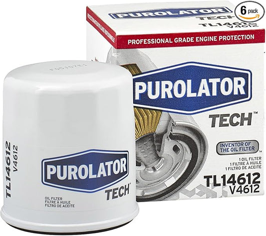 PurolatorTECH Spin On Oil Filter (Pack of 6)