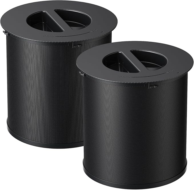 130i Replacement Filter Compatible with Puro 130i Air Purifier for Home Bedroom Pets, for 99.9% Smoke Pollen Dust Odors and Common Household Pollutants, 2 Pack