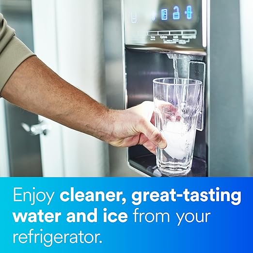 Aqua-Pure AP717 Inline Water Filter for Refrigerator, Ice Maker and Drinking Fountains, Inhibits Scale Build-Up, Removes Sediment, Chlorine Taste and Odor