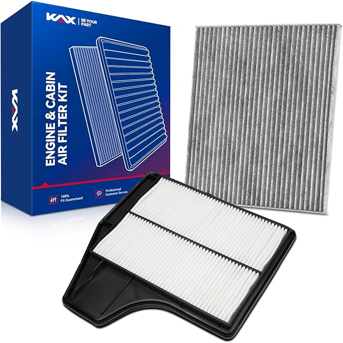 KAX Engine & Cabin Air Filter Kit, Replacement for Nissan Altima 2013-2018 2.5L, Replace# CA11450 CF11776