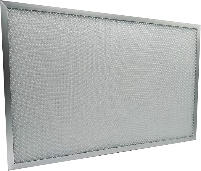 Washable Electrostatic Furnace Air Filter, MERV 8, (20" x 30" x 1") Aluminum Reusable Filter for Furnace, Central AC, and HVAC System