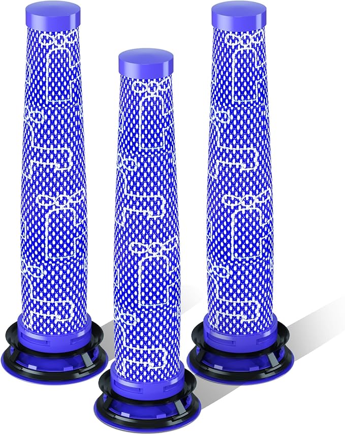 Vacuum filter replacement parts Compatible with Dyson V6/V7/V8 Animal, V8 Absolute & SV10 Cordless Vacuum Cleaners， Replaces Part # 965661-01