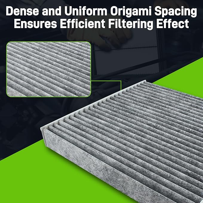 97133-L0000 Cabin Air Filter Fit for Hyundai Sonata Elantra Kona Electric Tucson Santa Cruz Fe Ioniq 5 6 for Kia EV6 EV9 K4 K5 Niro EV Sorento Sportage for Genesis GV60 2020-2025 2 pcs
