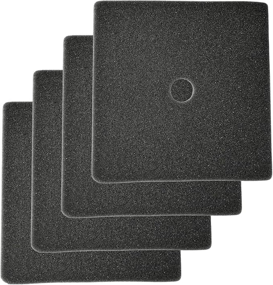 Good Pet Stuff, Replacement Carbon Odor Control Filters for Hidden Litter Box Planter, Courtyard Square Shape, Easy to Install, Odorless, Absorbs Smells, Sunlight Activated Charcoal Infused, 4 Pack