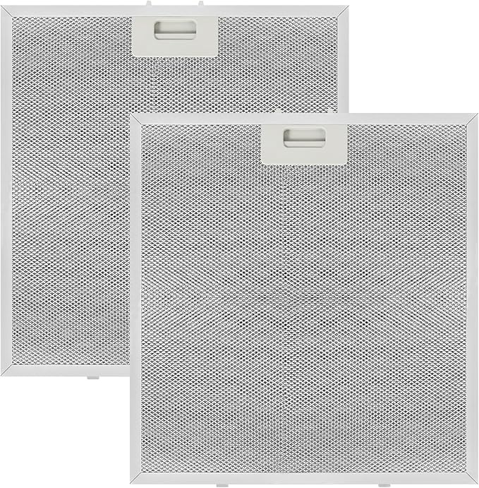 2 Pcs WA0575 Range Hood Filter with Cotton Layer, 14.4"x13.5" Compatible with Vissani 30-inch Pyramid/Wall Mount, 5-Layer Aluminum Mesh for Enhanced Grease & Smoke Filtration