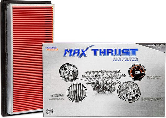 Spearhead Max Thrust Engine Air Filter Replacement | Fits 2012 Versa 1.6L L4 Only, 2013-2019 Versa, 2014-2019 Versa Note | OEM Fit & High Dust Holding Capacity (MT-215)
