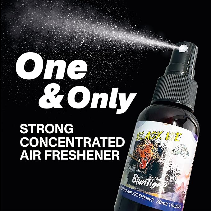 High Concentrated Strong Oil Based Air Freshener (Inspired by Rose) 30ml/1oz Car, Room, Home and Bathroom Deodorizer & Odor Eliminator Spray