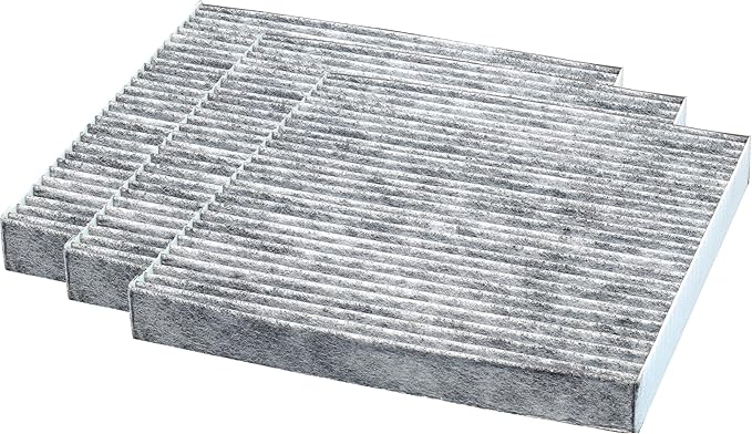EPAuto CP134 (CF10134) Premium Cabin Air Filter includes Activated Carbon, 3 Packs