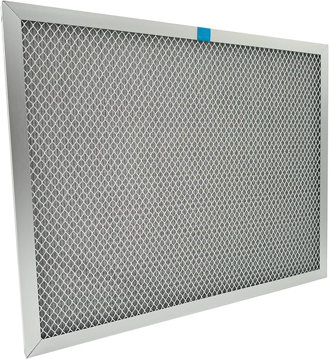 Washable Electrostatic Furnace Air Filter, MERV 8, (16" x 19" x 1") Aluminum Reusable Filter for Furnace, Central AC, and HVAC System