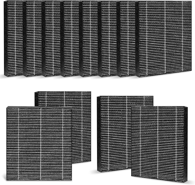 12-Pack 6000S Replacement Filter, Compatible with LEVOIT Superior 6000S Smart Evaporative Humidifier, for Large Particles and Minerals, Gray