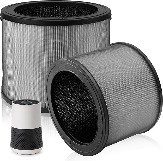 A231 A230 Replacement Filter O for Winix A230 and A231 Air Purifier,3 in 1 H13 True HEPA High-Efficiency Activated Carbon Filter.Compare to Part # 1712-0110-00, 1712011000,2 Pack