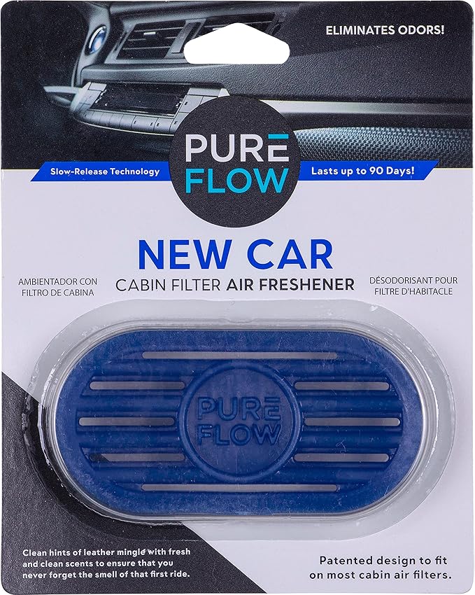 Premium Guard Cabin Air filter PC99273 with New Car Cabin Filter Air Freshener | Fits 2017-19 Hyundai Ioniq, 2017-22 Kia Niro, 2019-22 Niro EV