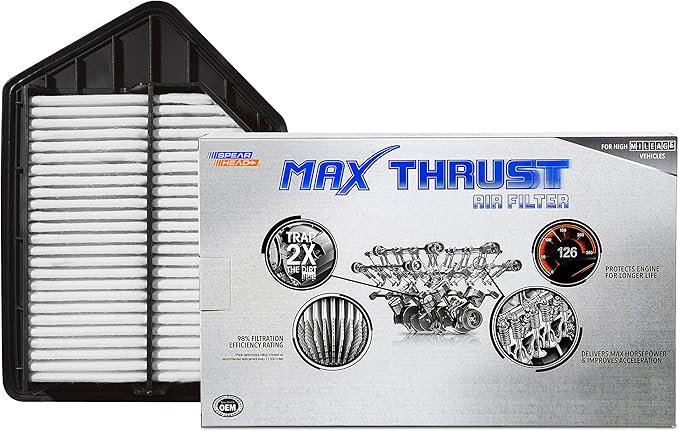Spearhead Max Thrust Engine Air Filter Replacement | Fits 2010-2011 CR-V | OEM Fit & High Dust Holding Capacity (MT-885)