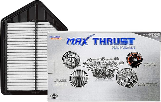 Spearhead Max Thrust Engine Air Filter Replacement | Fits 2010-2011 CR-V | OEM Fit & High Dust Holding Capacity (MT-885)