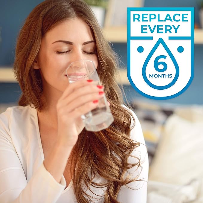 SpiroPure SP-WP800 NSF Certified Refrigerator Water Filter Replacement for 8171413, NLCS200, 9002, EDR8D1, NL200, 46-9002, 8171787, 8171414, 2204326, 2206048 (3 Pack)